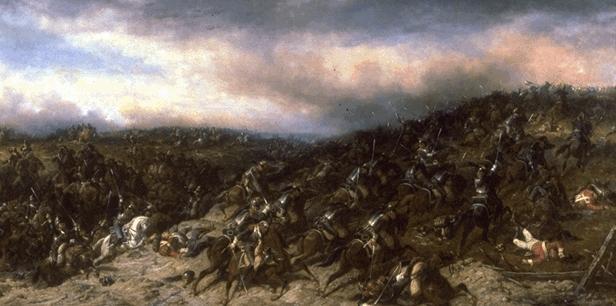 la bataille de Waterloo le 18 juin sonne le glas de l'Empire