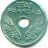 10 centimes etat francais 1944