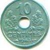 10 centimes etat francais 1943