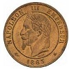 10 centimes napoleon III 1865