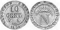 10 centimes napoleon 1er 1810
