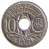 10 centimes lindauer 1935