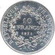 10 francs argent hercule
