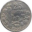 25 centimes Patey 1905