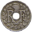 25 centimes Lindauer cupronickel 1924