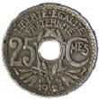 25 centimes Lindauer cupronickel 1931