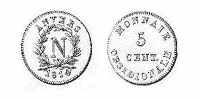 siège d'anvers 5 centimes monnaie obssdionale