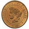 5 centimes ceres 1872
