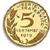 5 centimes marianne 1966