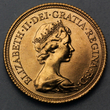 monnaie en or le souverain elisabrth II