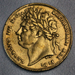 en anglais sovereign gold coin eorges IV