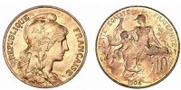 10 centimes daniel dupuis 1916