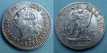 30 sols francais 1793