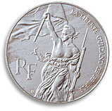 100 francs commemorative 1993