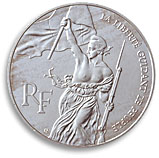 100 francs commemorative 1993