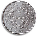 1 franc 1989