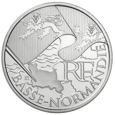 10 euros argent basse normandie