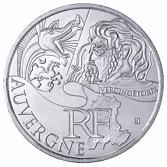 10 euros argent auvergne