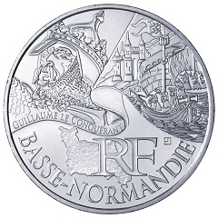 10 euros argent basse normandie