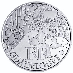 10 euros argent guadeloupe