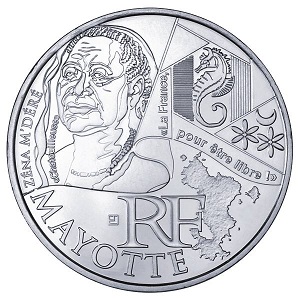 10 euros argent mayotte