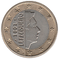 piece de 1 euro du luxembourg
