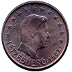 piece de 5 cent; 5 centime d'euro du luxembourg