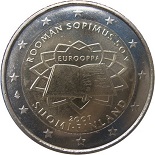 2 euro commémorative 2007 Finlande 50ème anniversaire du traité de Rome