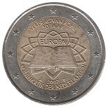 2 euro commémorative 2007 Pays-Bas 50ème anniversaire du traité de Rome
