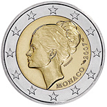 2 euro 2007 commémorative Monaco  25e anniversaire de la mort de la Princesse Grace
