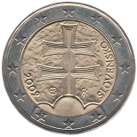 piece de 2 euros slovaquie