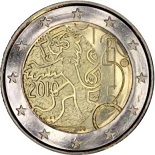 2 euro commémorative 2010 Finlande décret monétaire de 1860