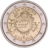 2euro 2012 Saint Marin commémorative