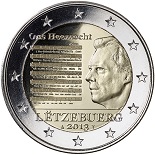 2 euro 2013 Luxembourg l'hymne national du Grand-Duché de Luxembourg