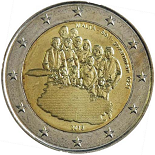 2 euro commemorative 2013 Malte Constitution du gouvernement autonome de 1921