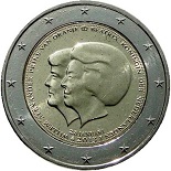 2 euro commemorative 2013 Pays-Bas abdication de Sa Majesté la Reine Beatrix