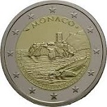 2 euro commémorative 2015 Monaco