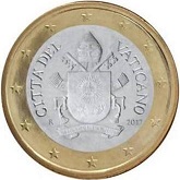 1 euro vatican 2017