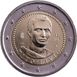 pièce 2 euros 2017 italie commémorative Tito livio