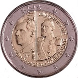pièce 2 euros 2017 luxembourg guillaume 3 grand duc du luxembourg