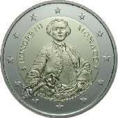 2 € euro commémorative 2020 Principauté de Monaco