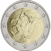 2 € euro commémorative Grèce 2022 Erasmus