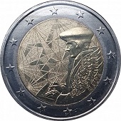 2 € euro commémorative 2022 Malte Erasmus