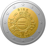 2 euros commemorative irlande 2012