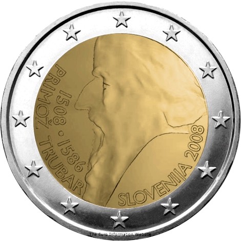 2 euros commemorative 2008 slovenie