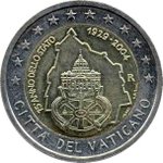 2 euro commemorative 2004 Vatican 75ème anniversaire de la fondation de l’État de la Cité du Vatican