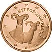 piece de 1 cent 1 centime d'euro de chypre
