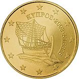 piece de 50 cent 50 centimes d'euro de chypre