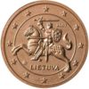 1 cent d'euro lituanie