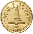 piece de 10 cent 10 centimes d'euro slovenie
